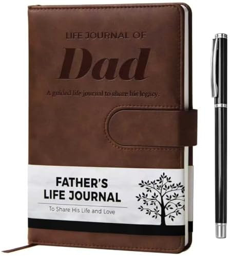 Dad I Want to Know Your Life Story Leather Journal (Hardcover) - Christmas or Birthday Gifts for ... | Amazon (US)
