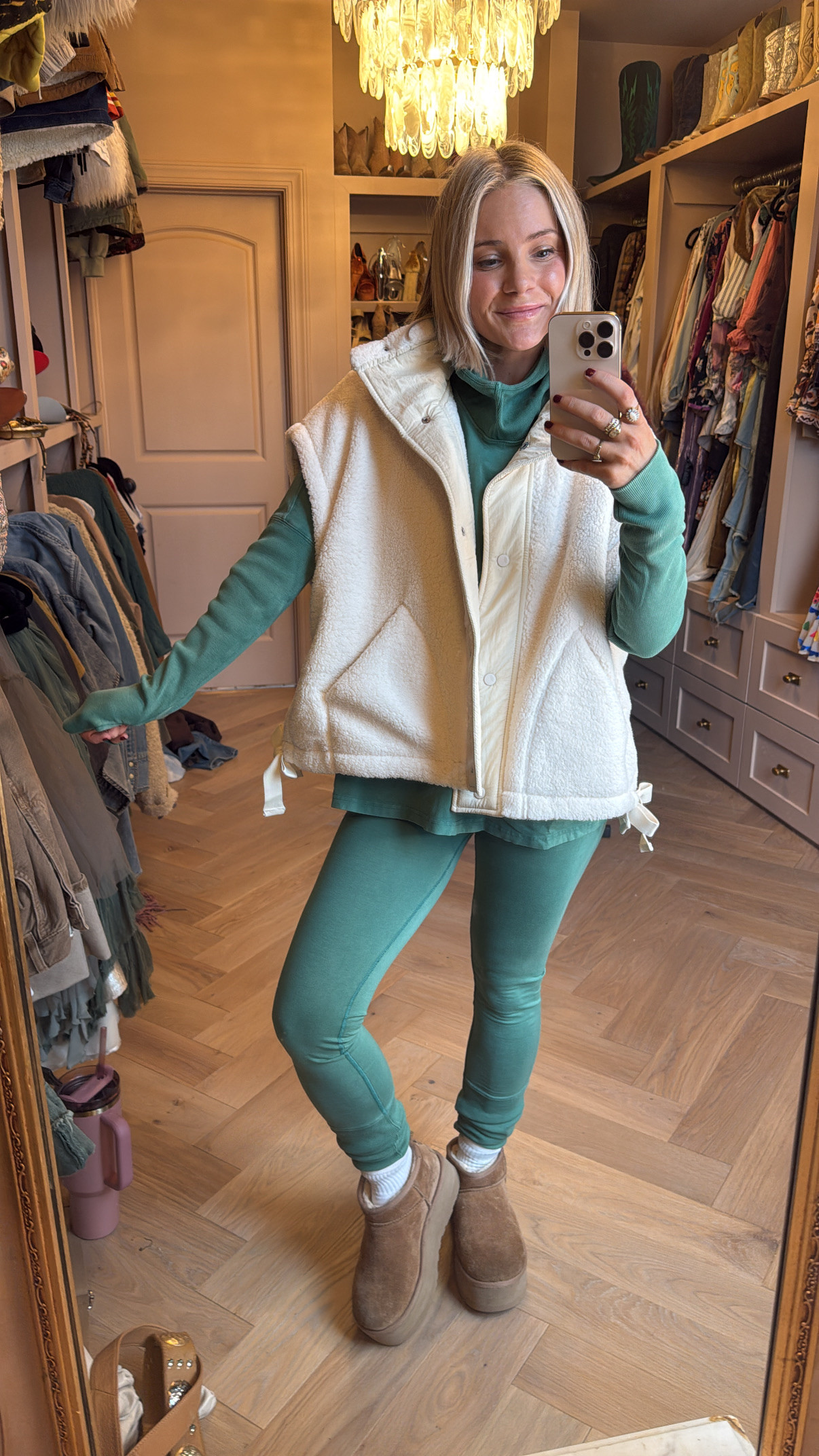 Recently ordered from FP movement! Workout outfit, matching set, vest

#LTKFindsUnder100 #LTKStyleTip