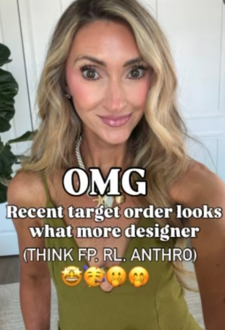 My recent @Target order is looking way more designer!! 👀

#LTKootd #LTKgrwm #LTKmomlife
