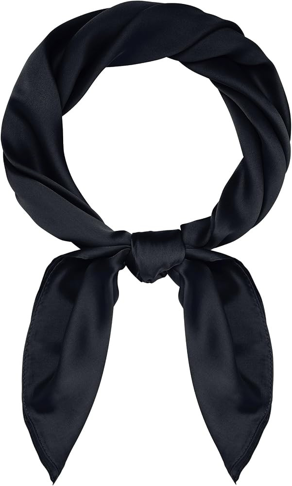 Satin Scarf Square Scarf Neck Hair Scarf Handkerchief Bandanas for Women Men Girls Boys Costume A... | Amazon (US)