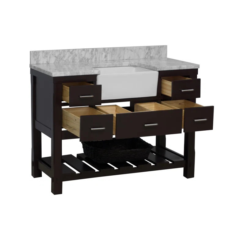 Emiliani 48" Single Bathroom Vanity Set | Wayfair North America