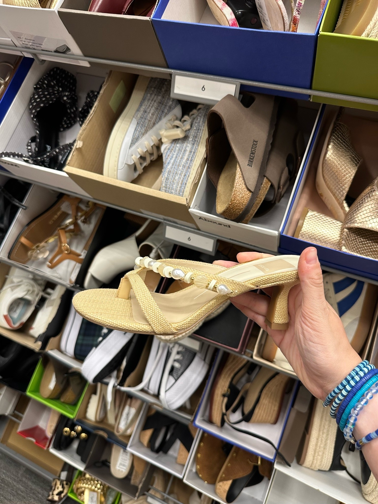 Love these dolce vida heels with shell beads! These are so cute for summer! Range from sizes 5-11! On sale for $69

#LTKSaleAlert