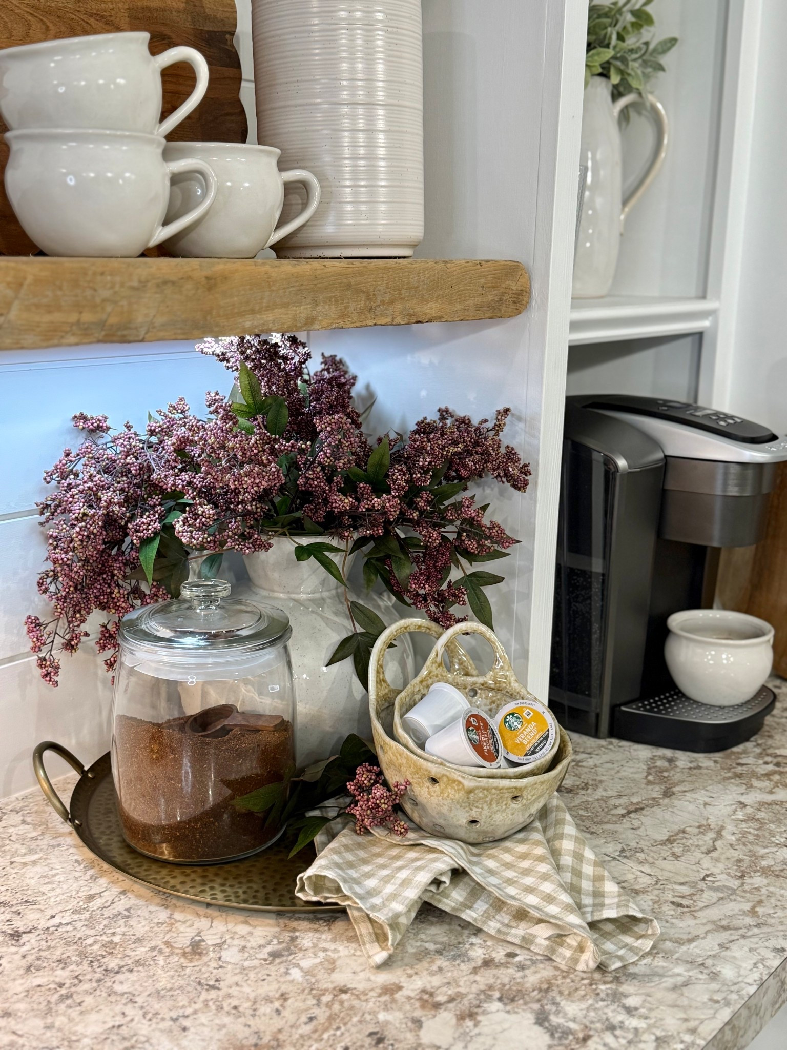 #ad Spring Coffee Bar

@Wayfair ‘s Spring Cyber Week is here with deals up to 80% off and free shipping sitewide. I styled our lower level coffee bar using some beautiful Wayfair finds including the Keurig K-Elite, decorative trays, sugar and creamer set, glass canister and so much more.  

Now’s the perfect time to refresh your home and grab those pieces you’ve been eyeing while they’re on major sale. Whether you’re styling a coffee bar, updating your kitchen counters, or just adding a few new decorative touches, this is a great opportunity to save on some really beautiful finds.

#wayfairpartner #wayfair #coffeebar #coffeebardecor #coffeestation #coffeestationdecor #kitchencounterdecor #kitchencounterstyling #kitchencanisters #kitchenstorage #glasscanister #traydecor #decorativetray #kitchentray #keurig #homecoffee #kitchenfinds #wayfairfinds #wayfairhome #springdecor #springhome #springrefresh #springstyling #springhomeideas



#LTKHome #LTKSaleAlert