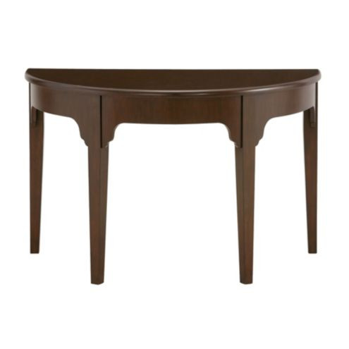 Belmond Demilune Console Mahagony Entry Table | Ballard Designs, Inc.