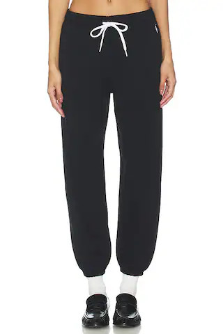 Arctic Fleece Ankle Jogger Pant in Polo Black | Revolve Clothing (Global)