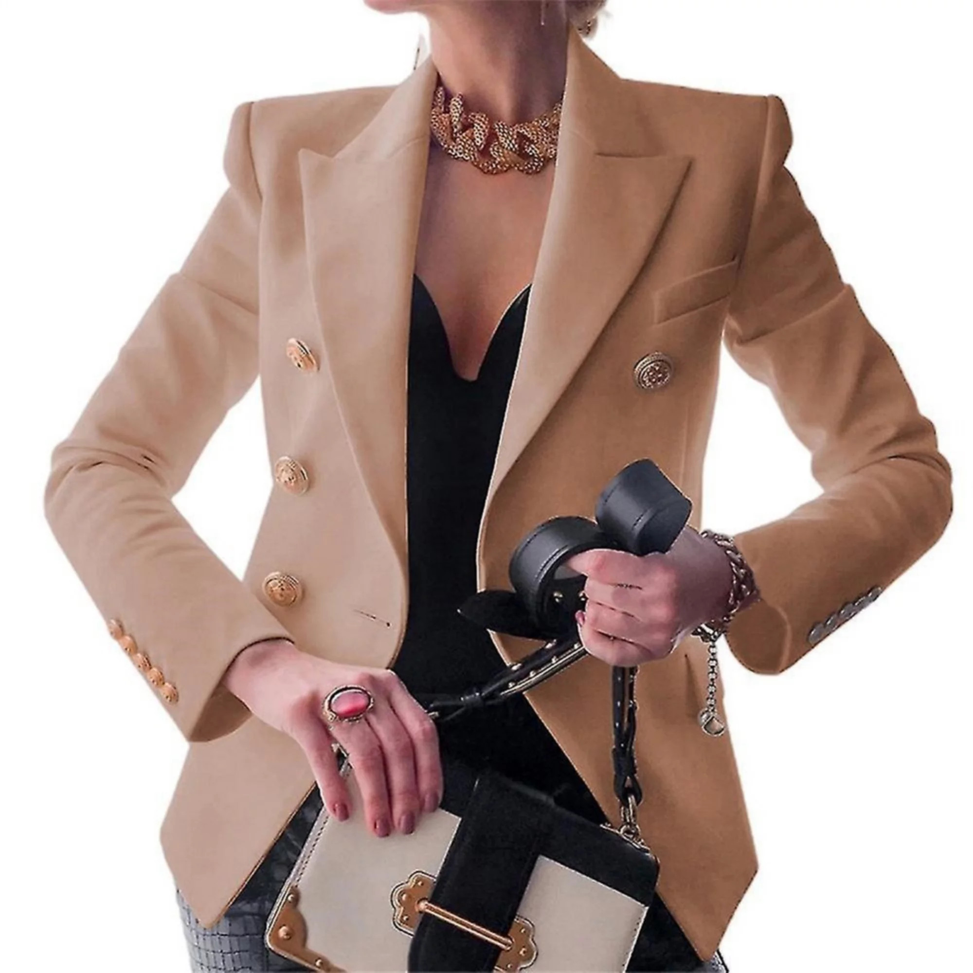 Women's Blazer Business Casual Lightweight Long Sleeve Slim Fit Work Office Jacket Suit | Kohl's