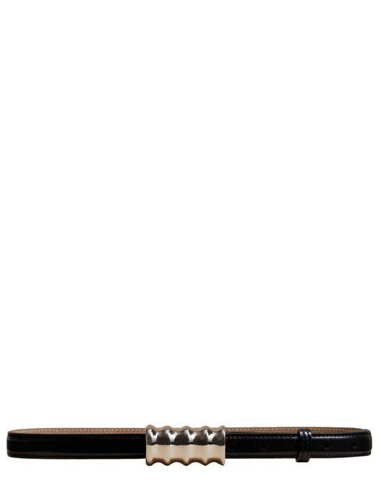2cm Small Julius smooth leather belt | Luisaviaroma