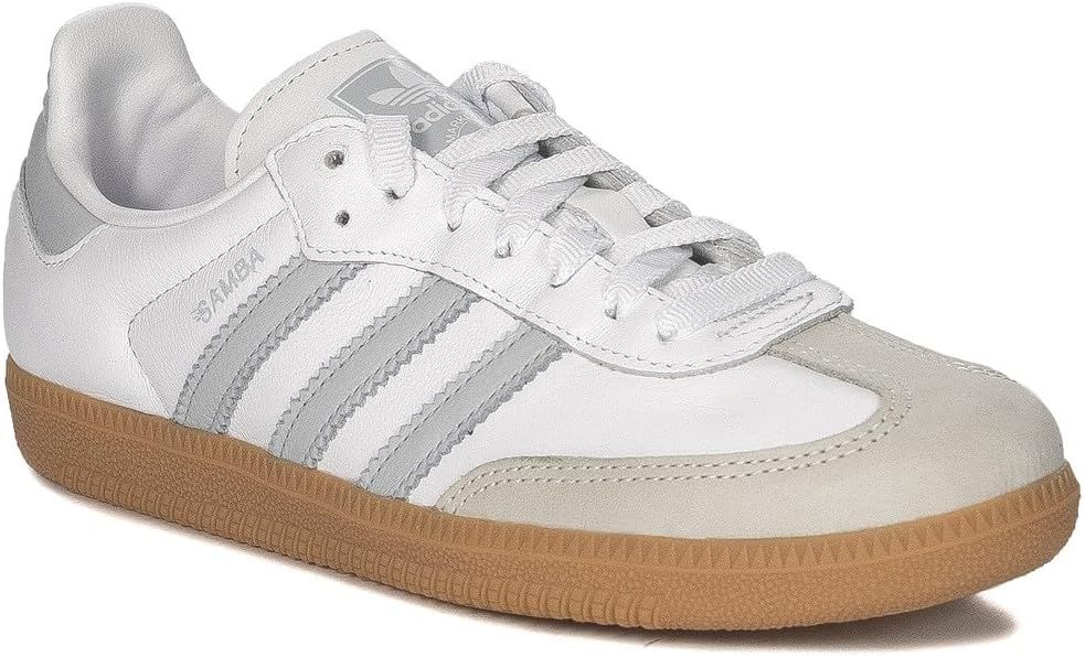 adidas Samba OG Womens White Energy Ink Gum Size | Amazon (US)