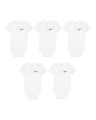 Baby (0-9M) 5-Pack Bodysuit Set | Nike (US)