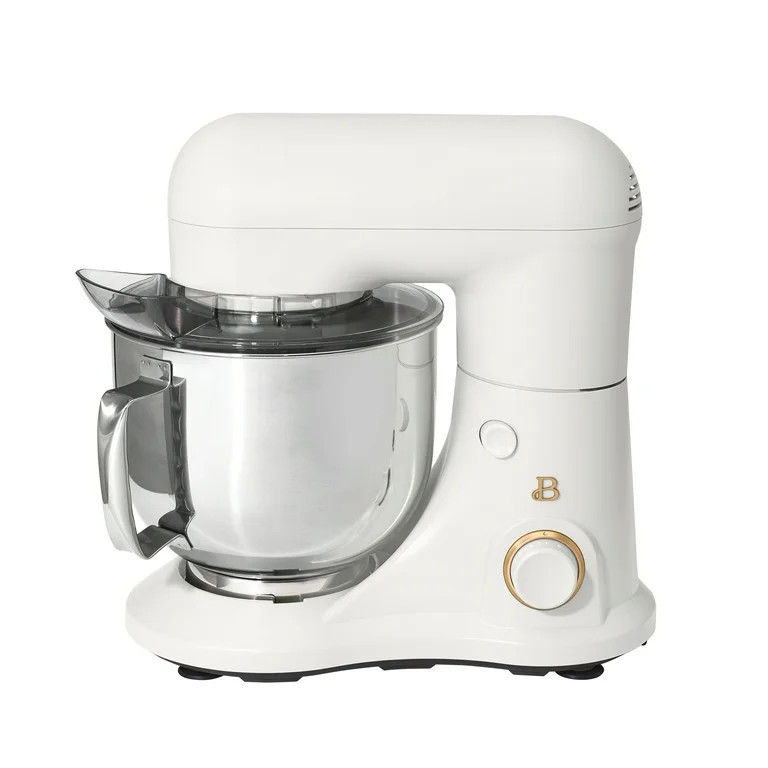 Beautiful 5.3 Qt Stand Mixer, Lightweight & Powerful with Tilt-Head, White Icing by Drew Barrymor... | Walmart (US)