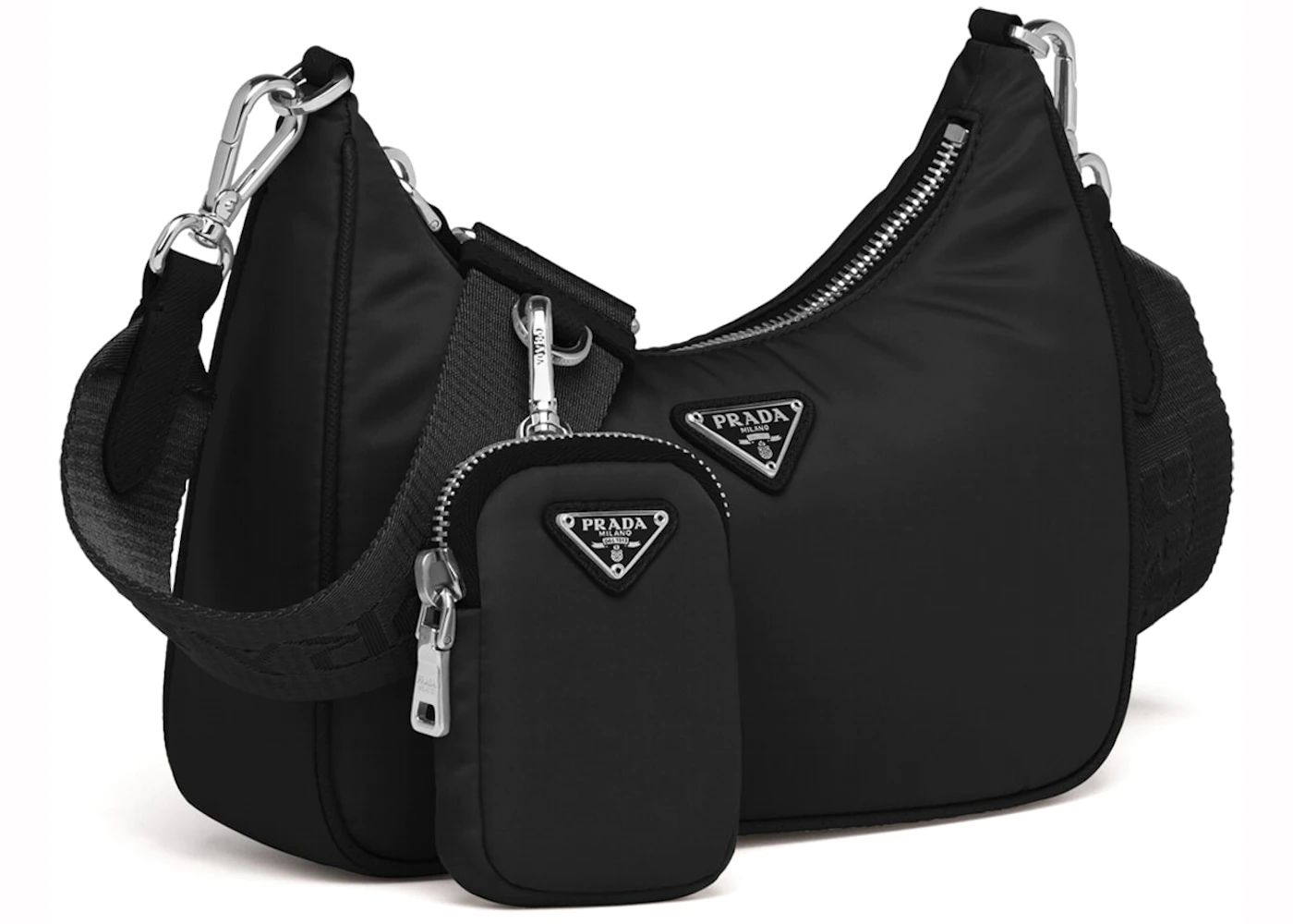 Prada Re-Edition 2005 Shoulder Bag Nylon Black | StockX 