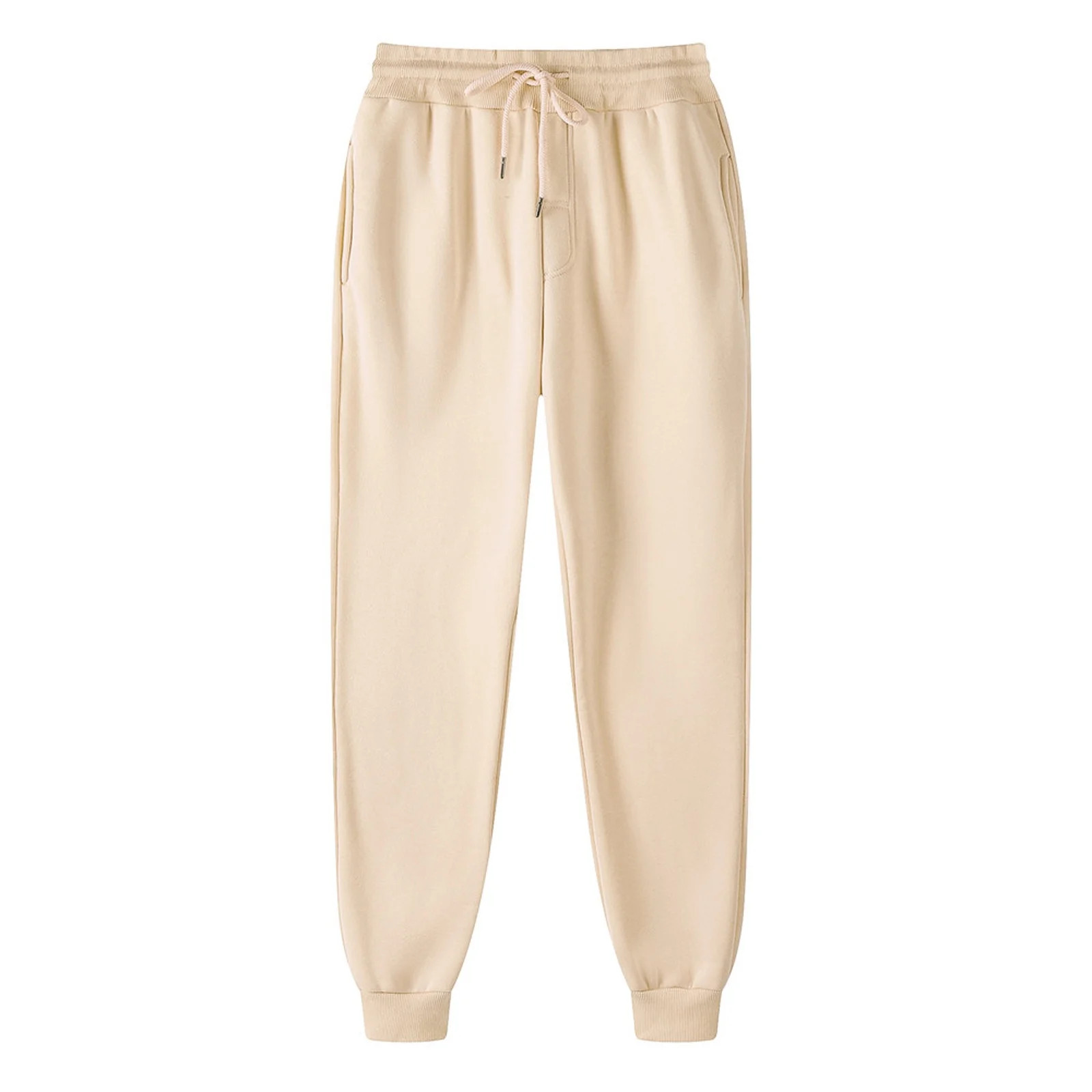 Men's Casual Fleece Jogger Sweatpants Hip-hop Pants Legging Padded Basic Solid Pants,Pants for Wo... | Walmart (US)