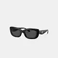 C Hardware Narrow Rectangle Sunglasses | Coach (US)