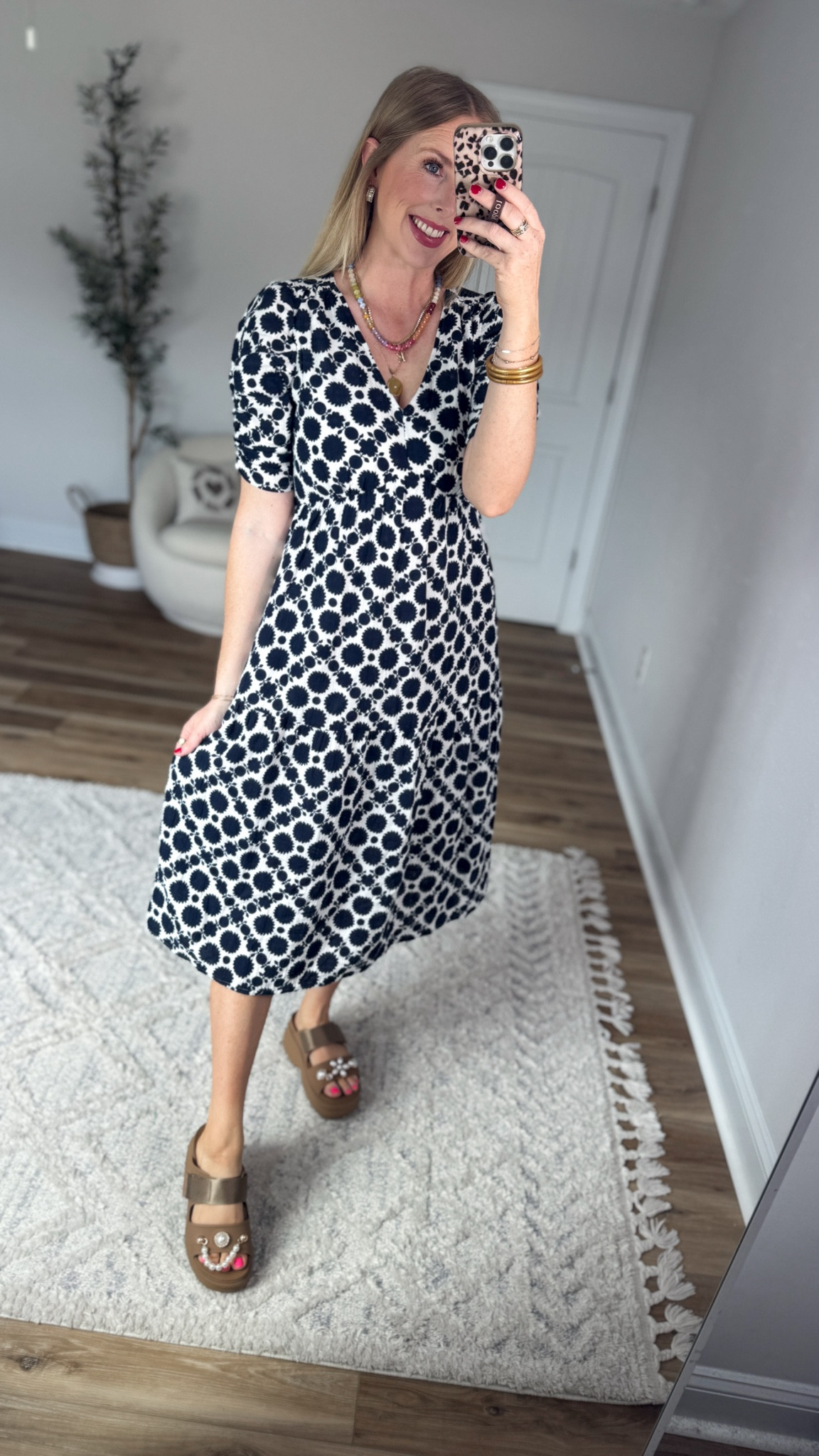 Daily try on, Walmart outfit, Walmart fashion, Walmart try on, time and tru midi dress 

#LTKmomlife #LTKootd #LTKWorkwear