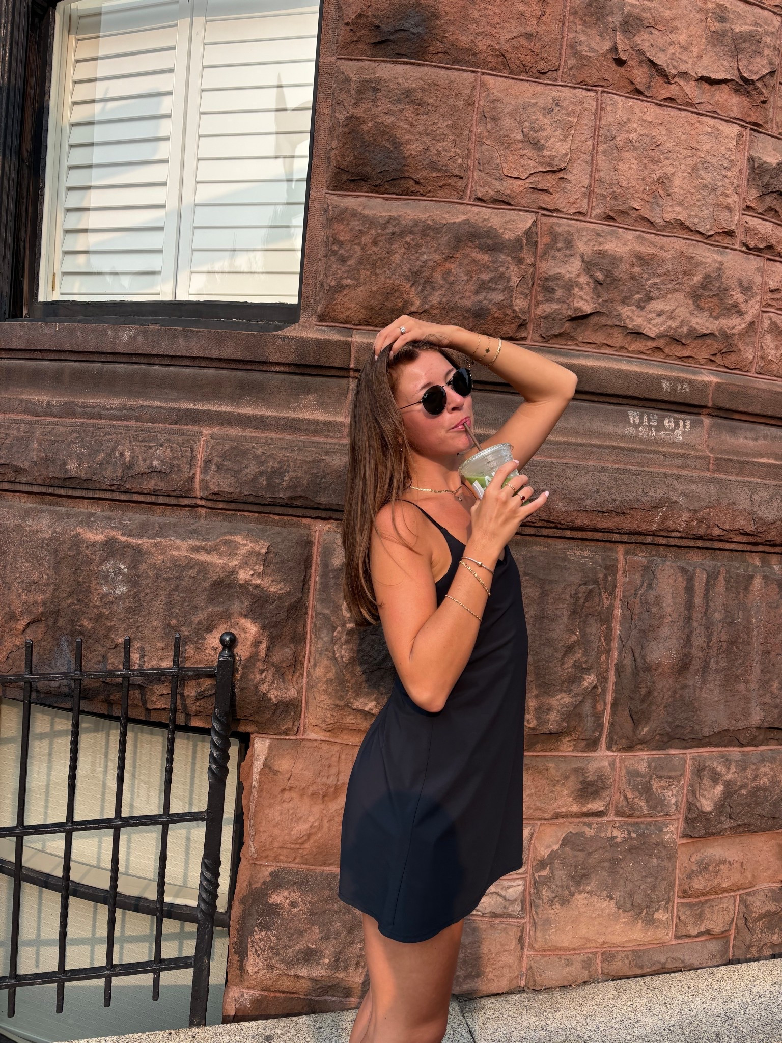 My favorite workout dress just to throw on 
Abercrombie traveler dress wearing size small

Athletic, dress, casual ootd, Abercrombie 

#LTKSeasonal #LTKActive #LTKFallSale