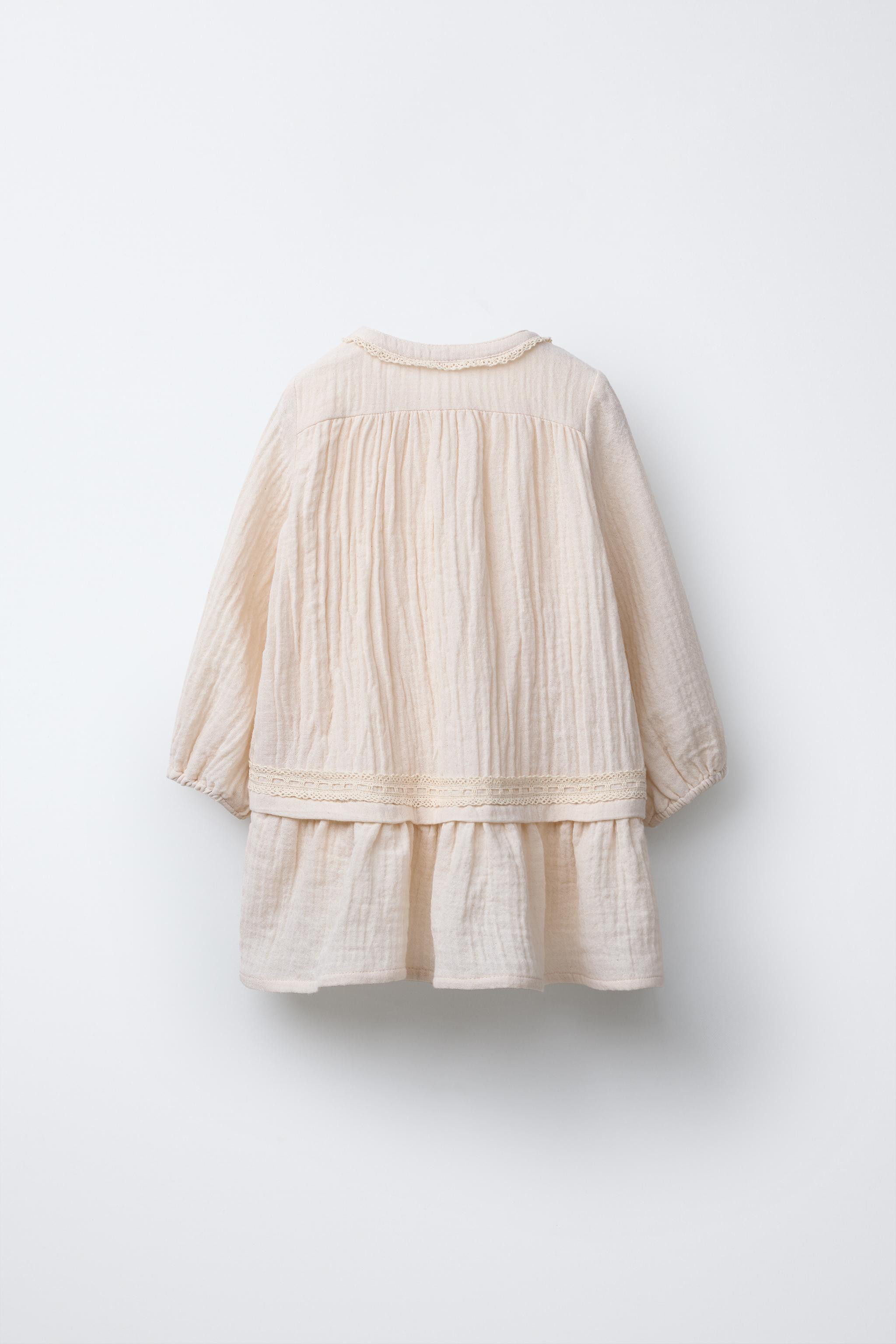 TEXTURED FLOWING DRESS | Zara UK