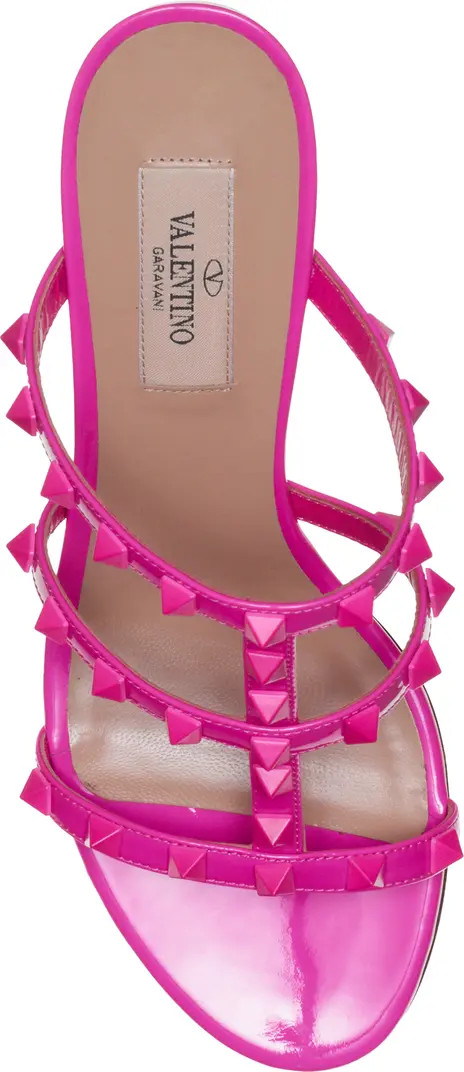 Rockstud Cage Slide Sandal | Nordstrom