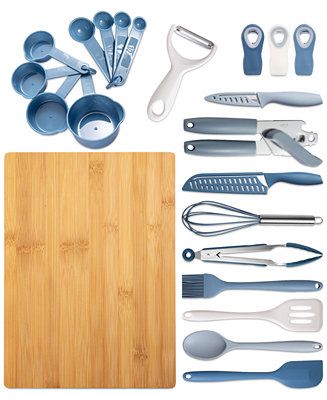 Cook With Color 24-Pc. Essential Kitchen Gadget Set | Macys (US)