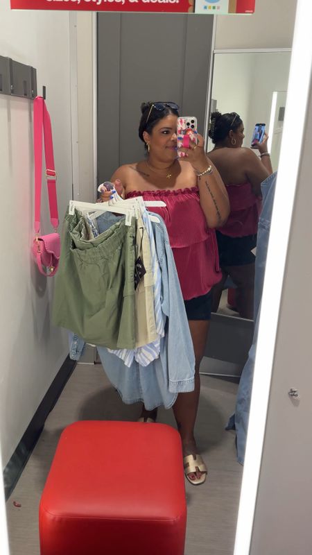 Target dressing room try on haul! #targetstyle #targethaul #targetplusize #size22style #avaandviv

#LTKPlusSize #LTKFindsUnder50 #LTKMidsize