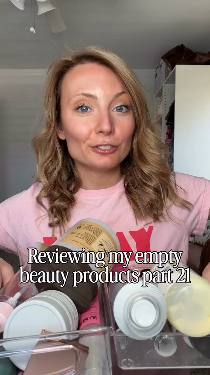 Got some more product empties! That Slushy serum from @innbeautyproject is an all time favorite!