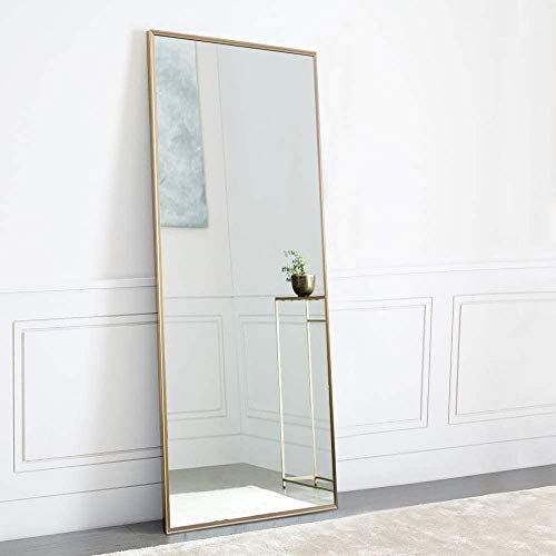 NeuType Full Length Mirror Standing Hanging or Leaning Against Wall, Large Rectangle Bedroom Mirror  | Amazon (US)