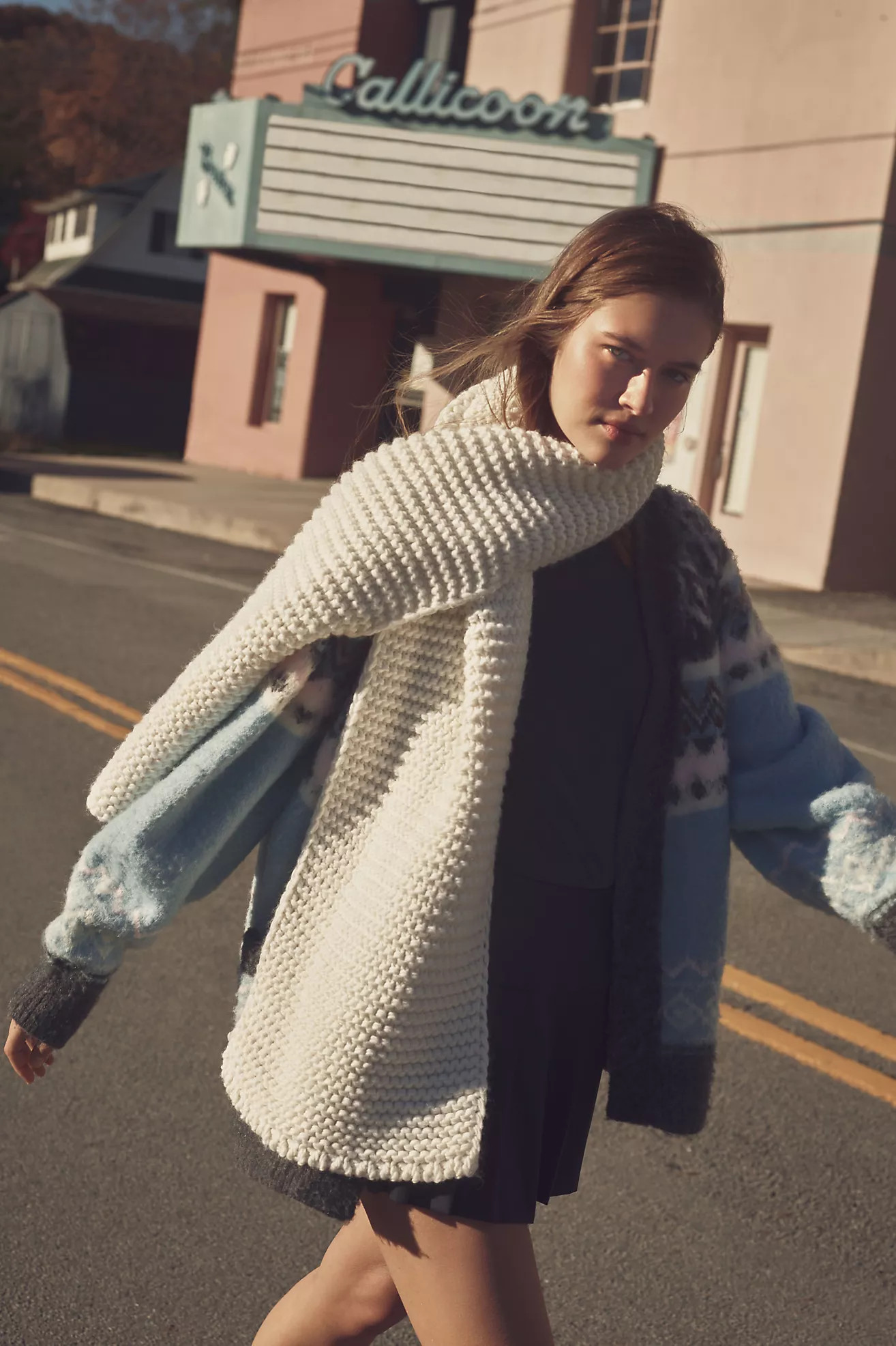 By Anthropologie Waffle-Stitch Scarf | Anthropologie (US)