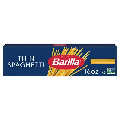 Barilla Thin Spaghetti Pasta - 16oz | Target