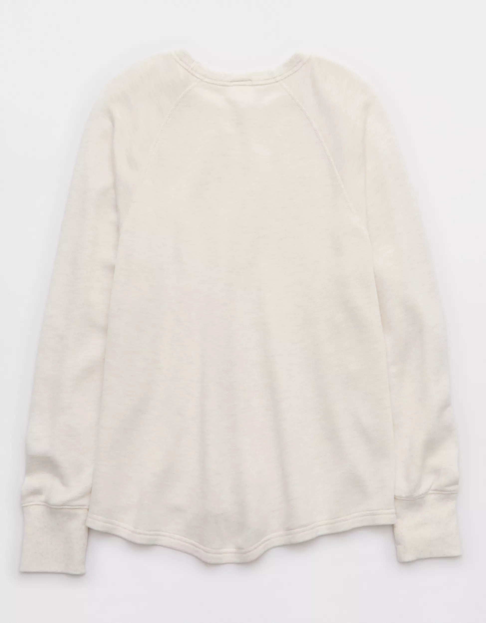OFFLINE By Aerie Keep It 100 Terry Long Sleeve Crewneck | Aerie