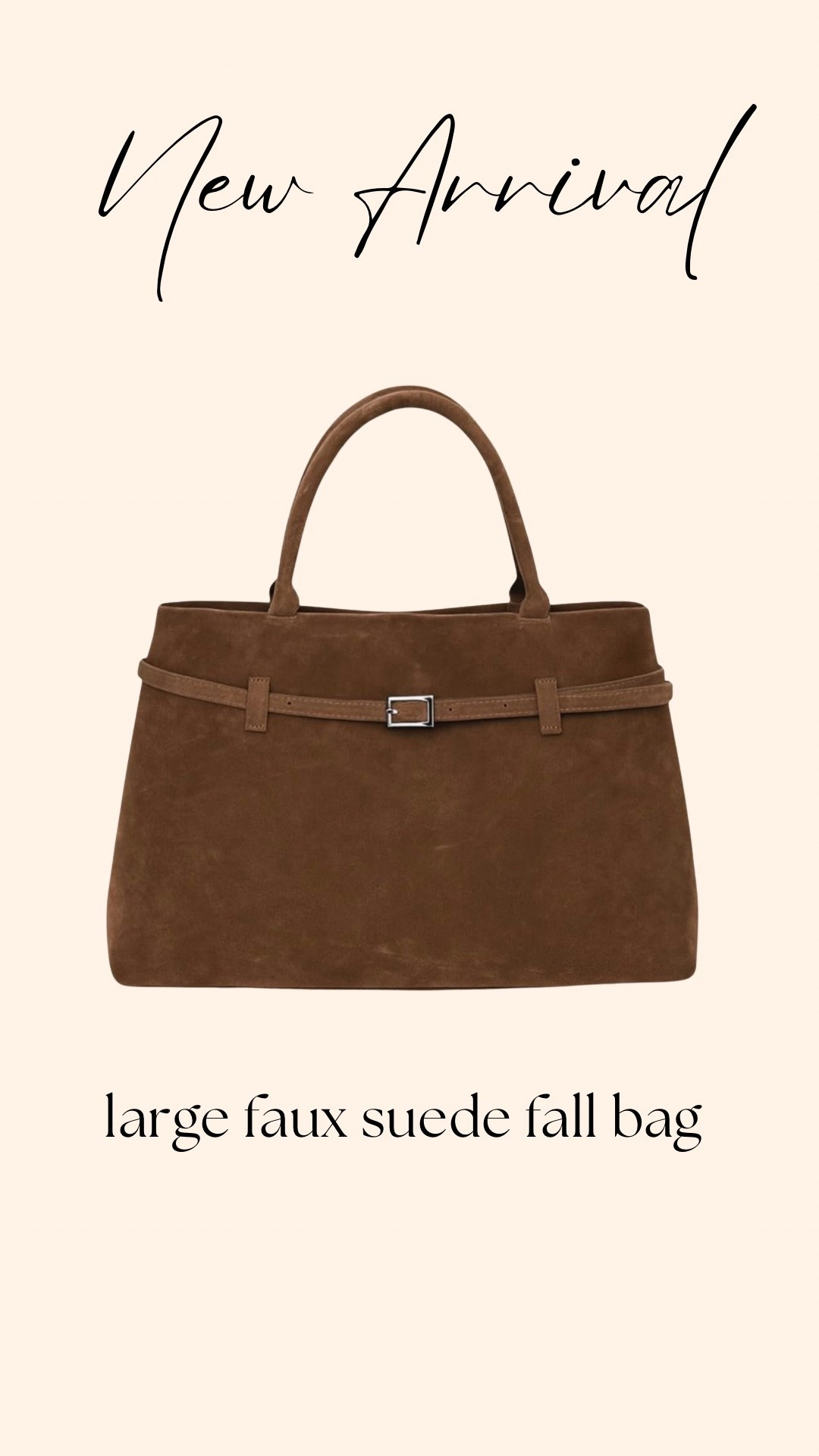 Faux suede fall bag, Amazon handbags 

#LTKSeasonal #LTKItBag #LTKFindsUnder50