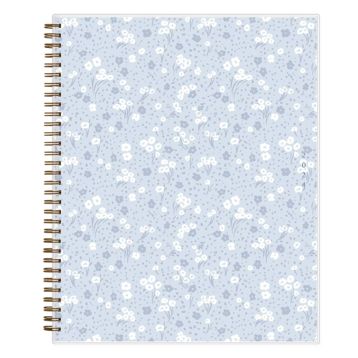 Blue Sky 2024 Planner Weekly/Monthly 8.5"x11" Sustainable Clear Cover Maeve Blue | Target