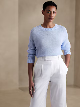 Slouchy Textured Sweater | Banana Republic Factory