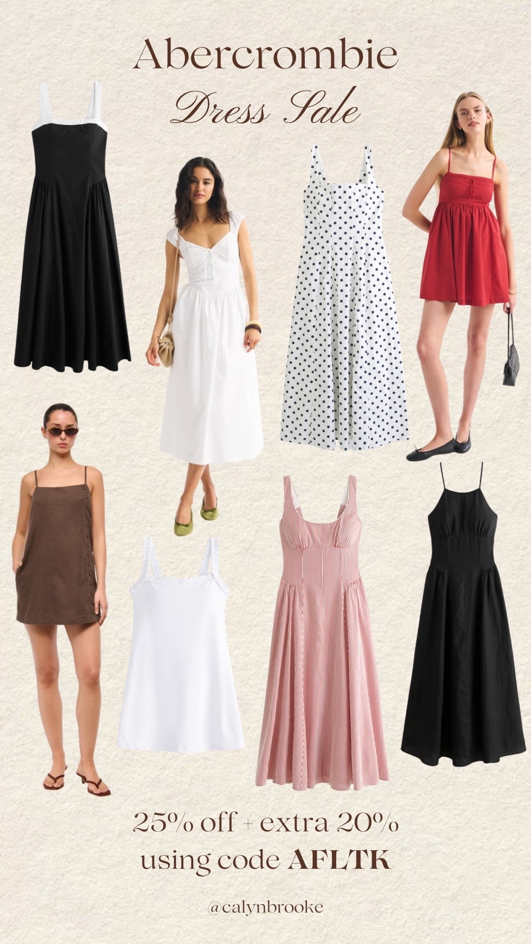 Abercrombie dresses are on sale! 25% off plus use code AFLTK for an additional 20%!

#LTKxAbercrombie