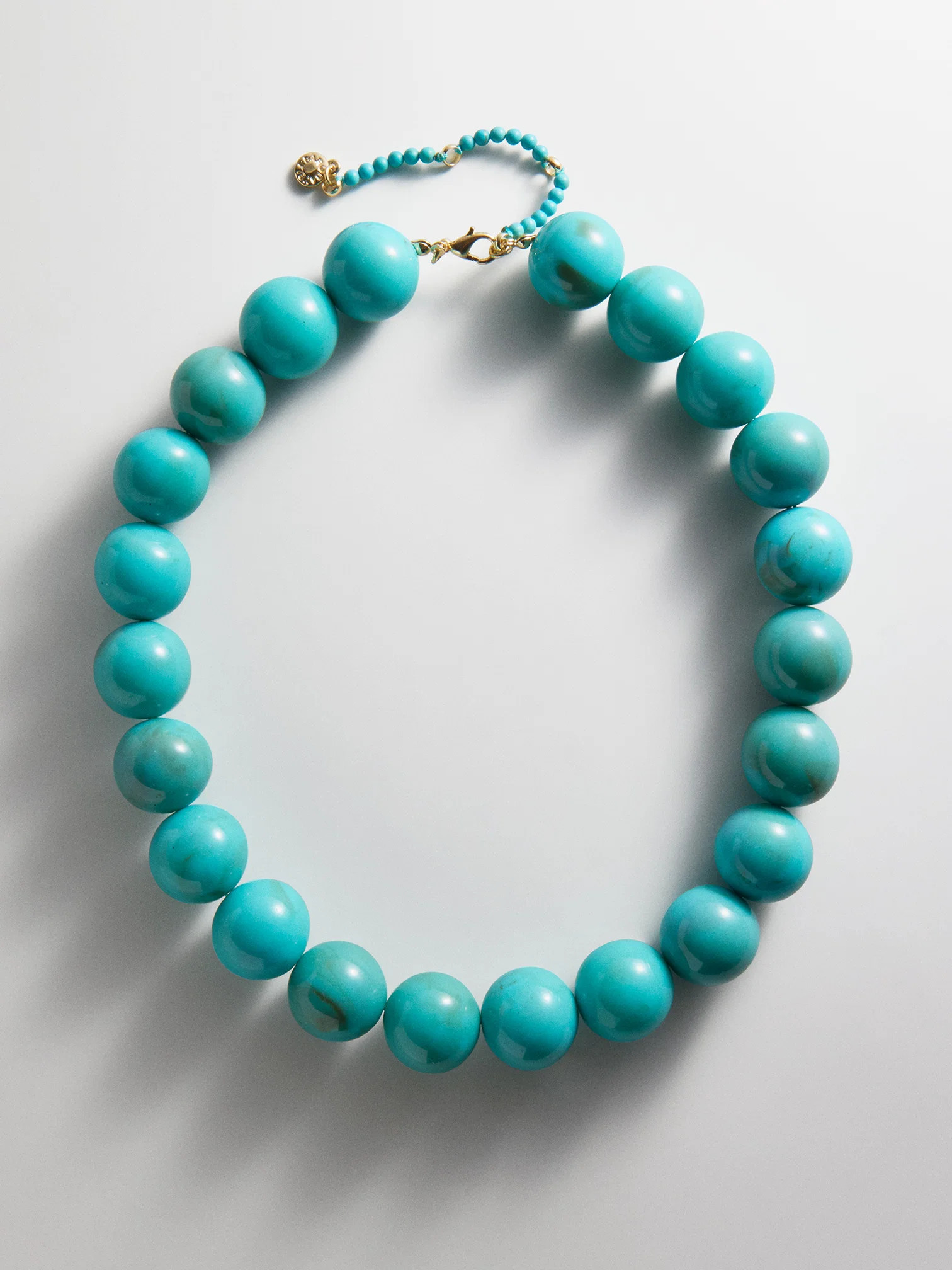 Joan Semi-Precious Necklace - Turquoise Bead | BaubleBar