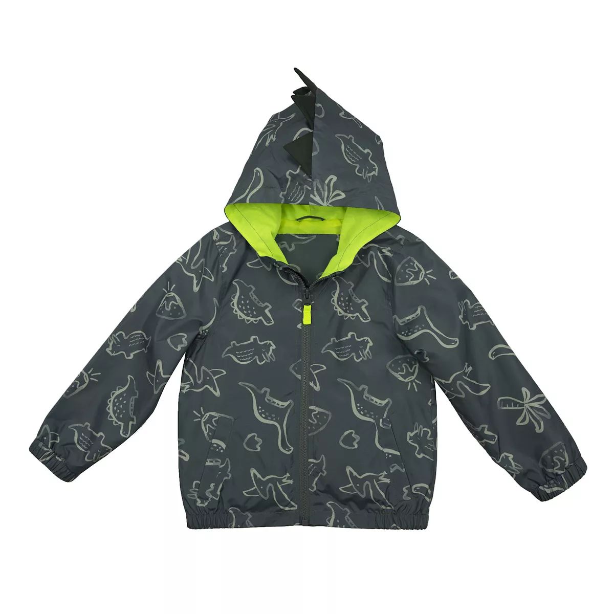 Toddler Boy Carter's Dinosaur Hooded Lightweight Jacket | Kohl's
