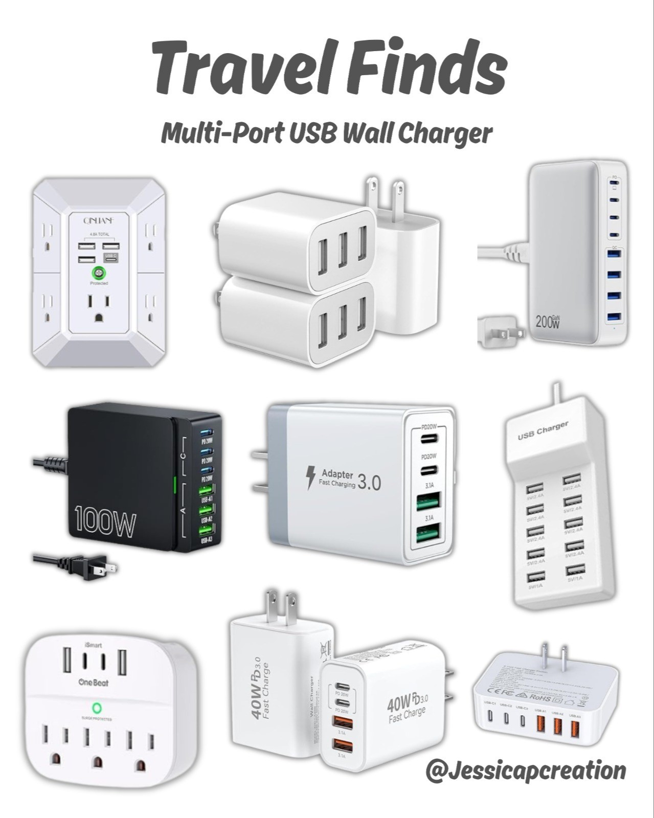 Stay charged on the go!️ This multi-port USB wall charger is a travel essential. Charge all your devices at once! #traveltech #gadgets #musthave #travelessentials #usbcharger

#LTKSaleAlert #LTKStyleTip #LTKTravel
