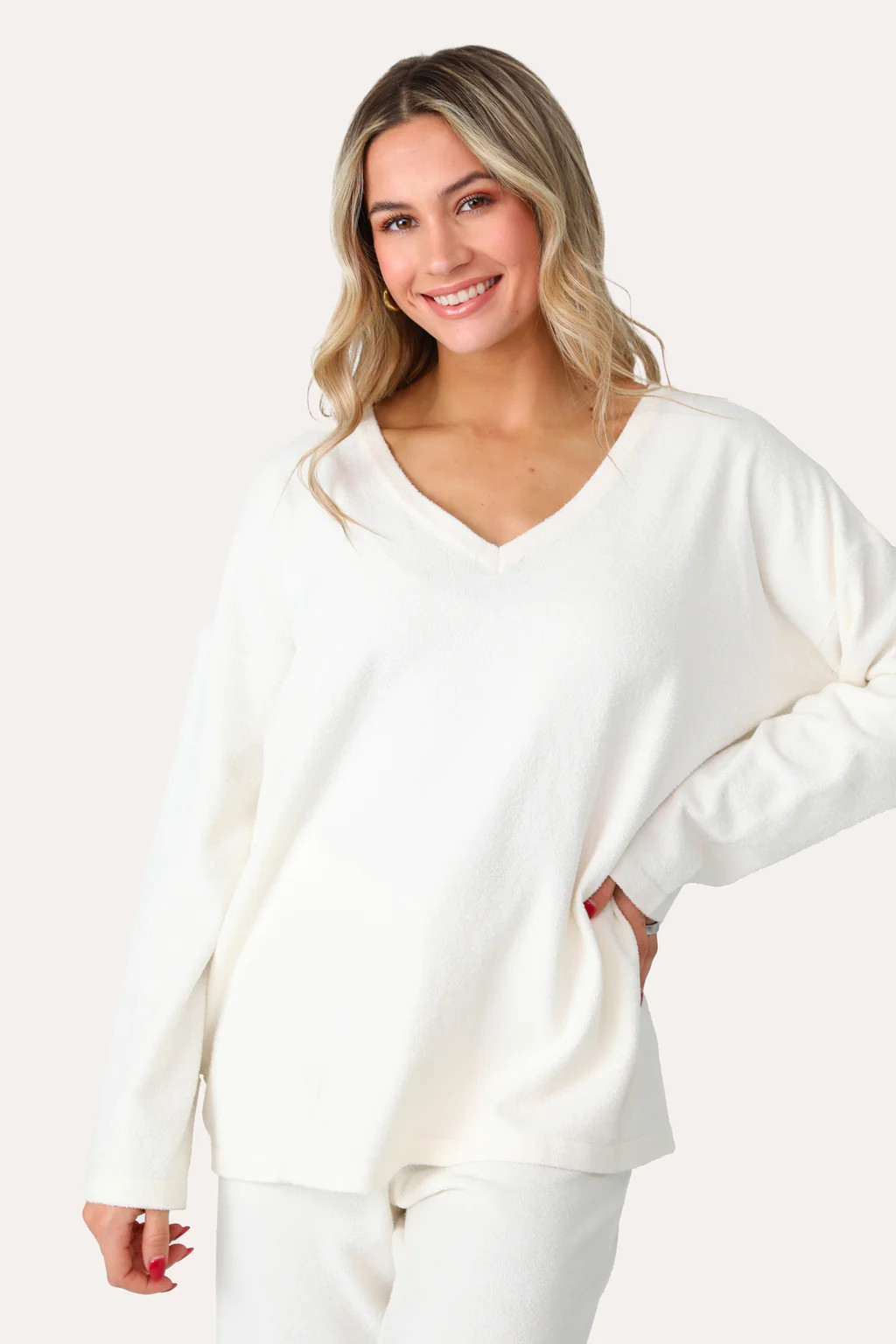 TAKE CARE CLOUD LUXE LOUNGE TOP | Kittenish