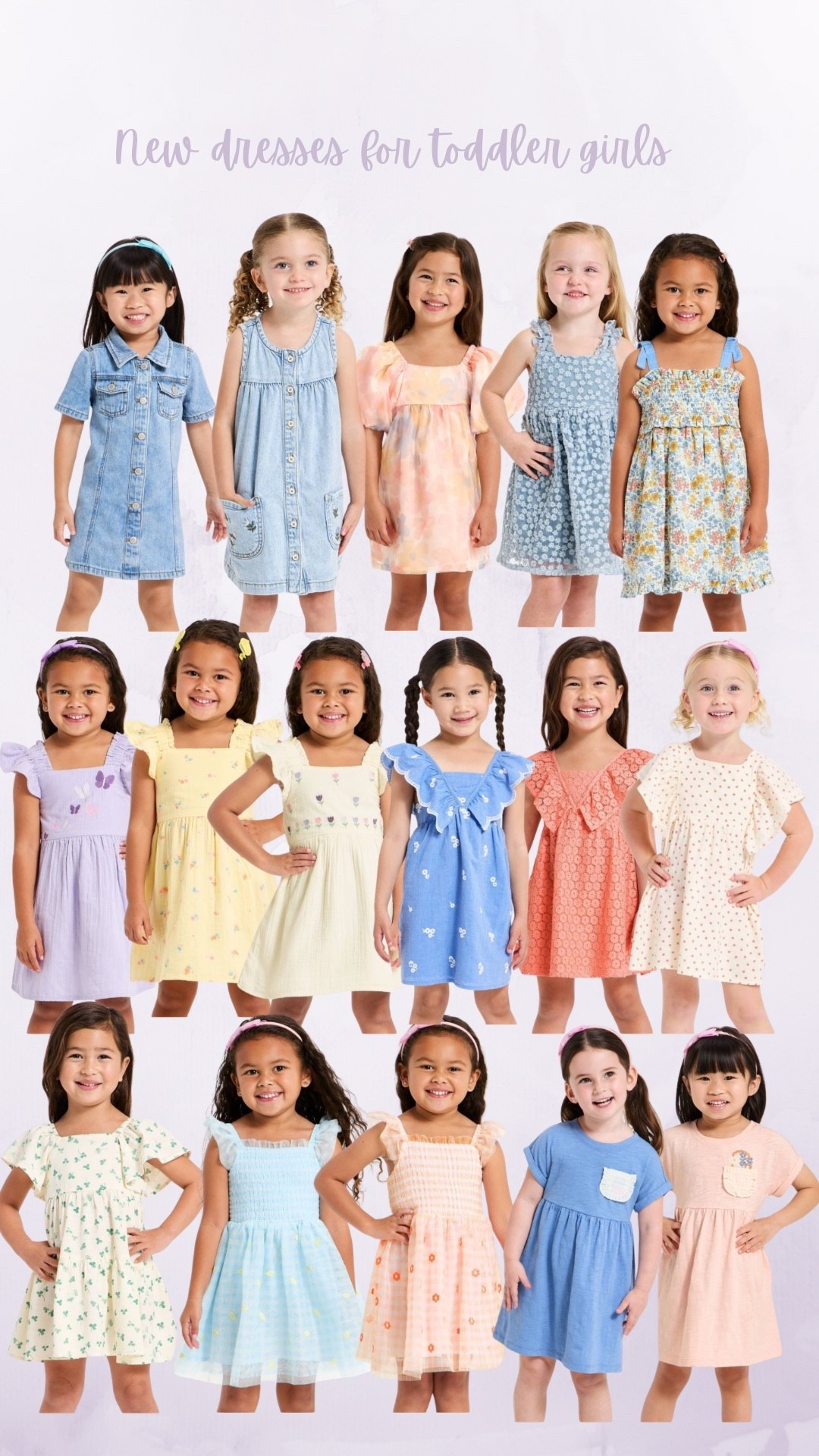New spring dresses for toddler girls 

#LTKBump #LTKKids #LTKBaby