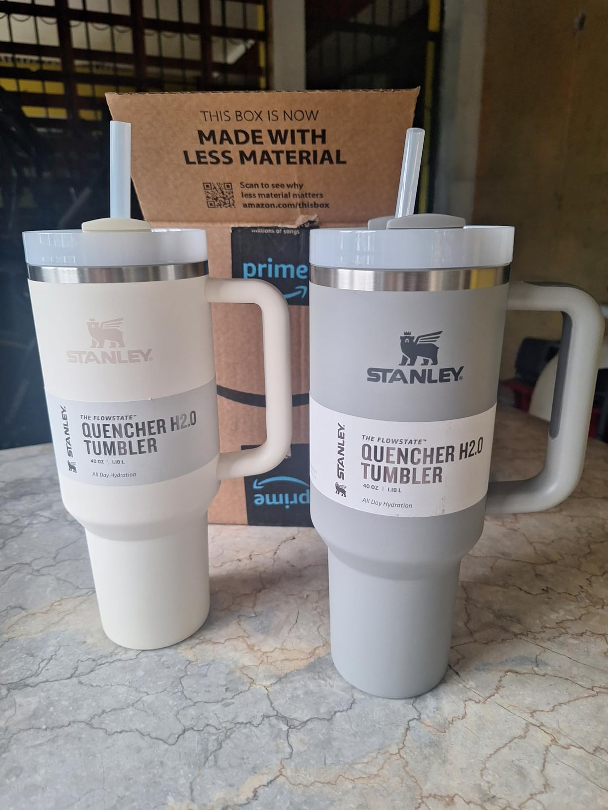 Stanley Quencher H2.0 FlowState Stainless Steel Vacuum Insulated Tumbler with Lid and Straw for W... | Amazon (US)