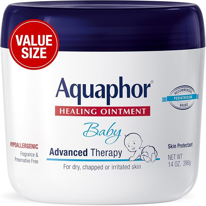 Aquaphor Baby Advanced Therapy Healing Ointment Skin Protectant, 14 OZ | Amazon (US)