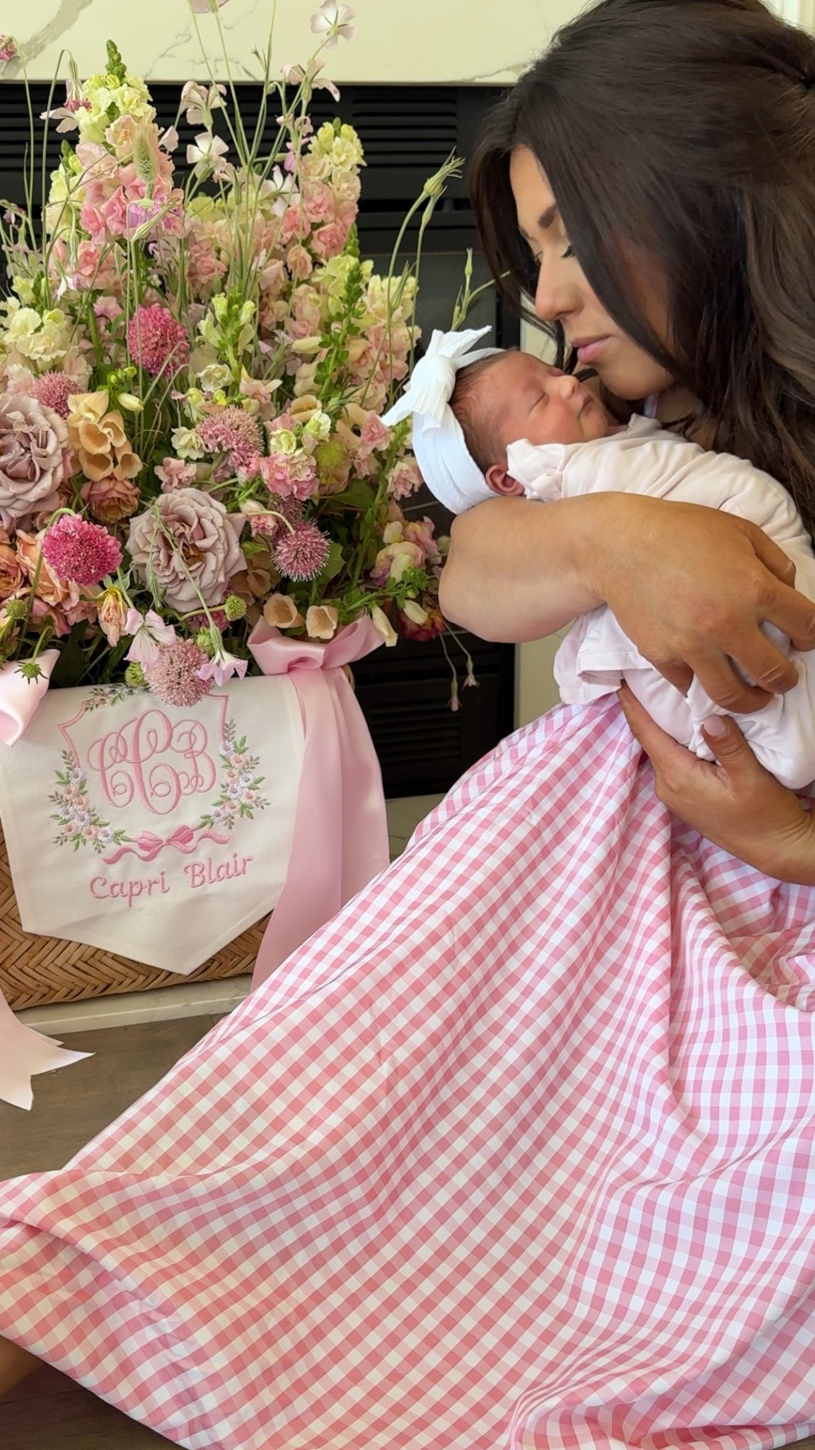 Sharing some of my favorite newborn bows and swaddles, our name sign and a cute post partum dress for mom  

#LTKKids #LTKFamily #LTKBaby