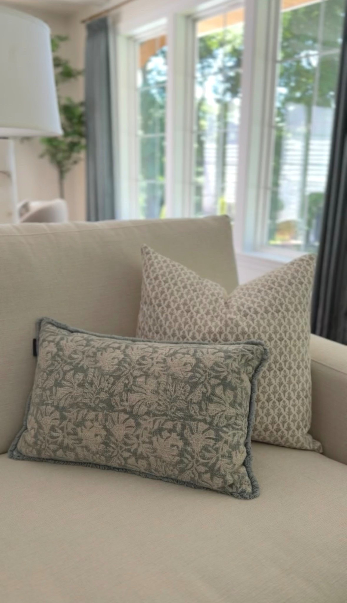 A designer look for a lower cost! This lumbar throw pillow is the perfect touch for a couch or bed.

#LTKHome