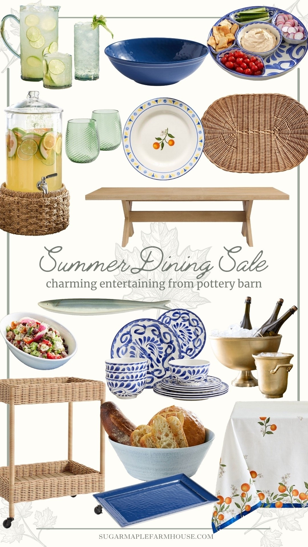 Pottery Barn Summer Sale - Outdoor Entertaining 

#LTKHome #LTKSeasonal #LTKSaleAlert