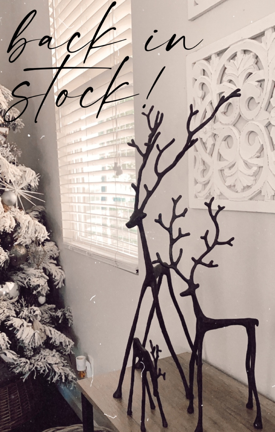 My favorite Pottery Barn reindeer are back in stock online! Snag them before they sell out this holiday season 🎄

Neutral home, Christmas decor

#LTKSeasonal #LTKhome