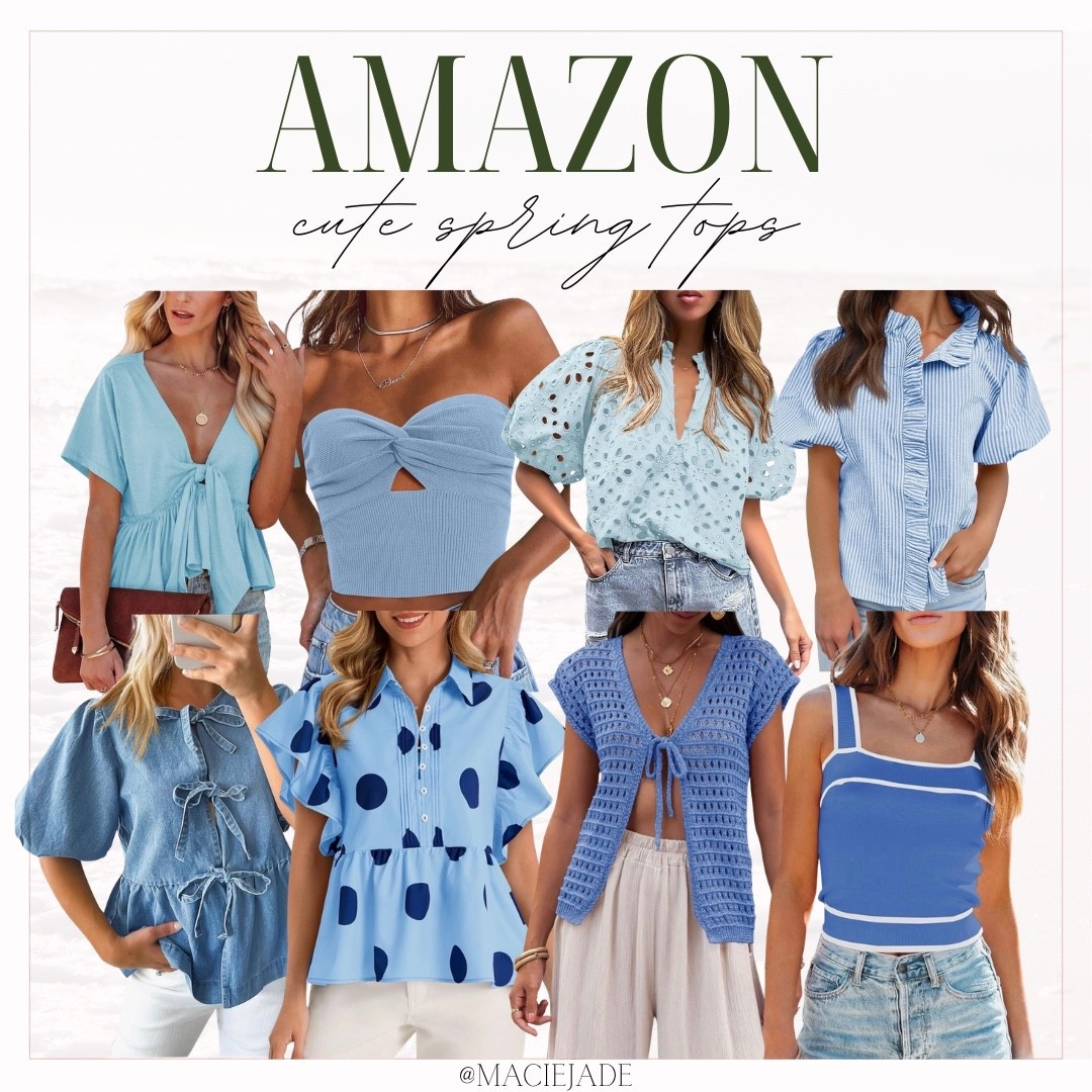 Cute spring tops!💙🌸

#LTKspring #LTKSeasonal #LTKspringtrends