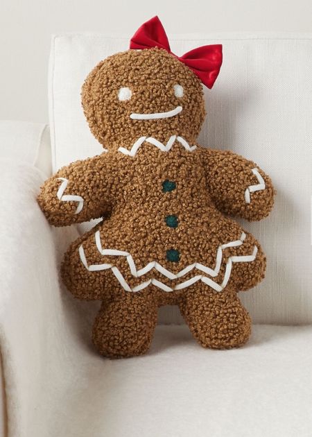 The cutest Gingerbread Pillow 🎄
#ltkshop #gingerbread #christmasdecor #christmasgift #Christmasdecoration #kidsroomdecor #Christmastree #Christmasgiftidea

#LTKHoliday #LTKHolidaySale #LTKSeasonal