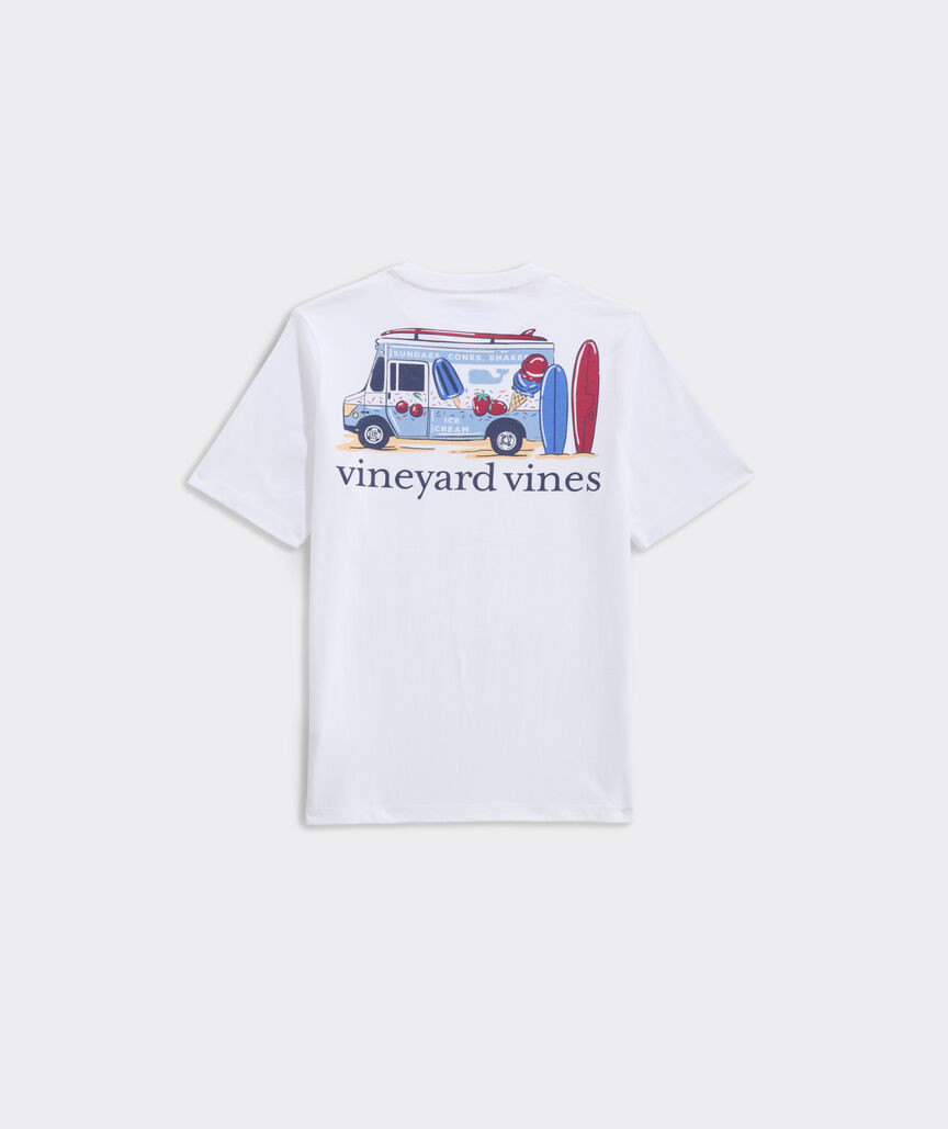 Boys' Ice Cream Surf Truck Short-Sleeve Pocket Tee | vineyard vines