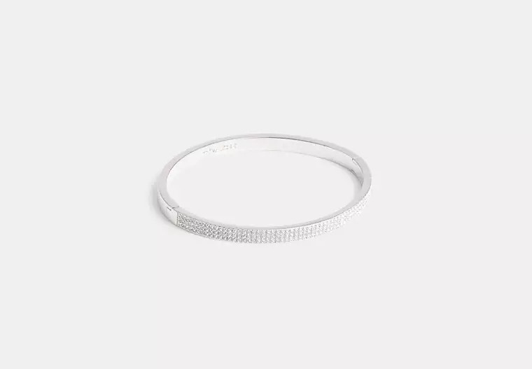 Pavé Hinged Bangle | Coach (US)