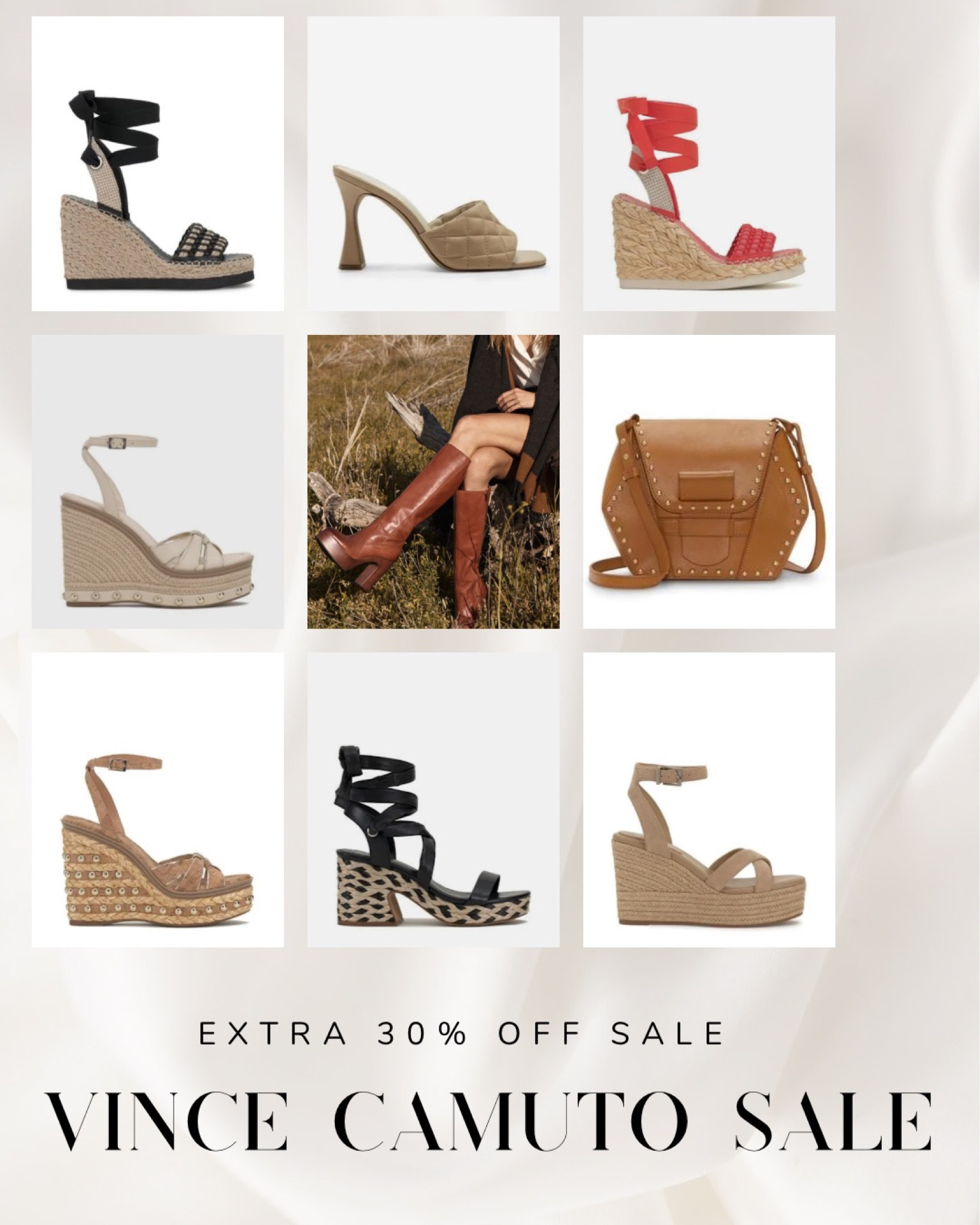 Vince Camuto sale happening now. Get an extra 30% with code EXTRA30 
#vincecamuto #sale #shoes 

#LTKshoecrush #LTKsalealert #LTKunder100