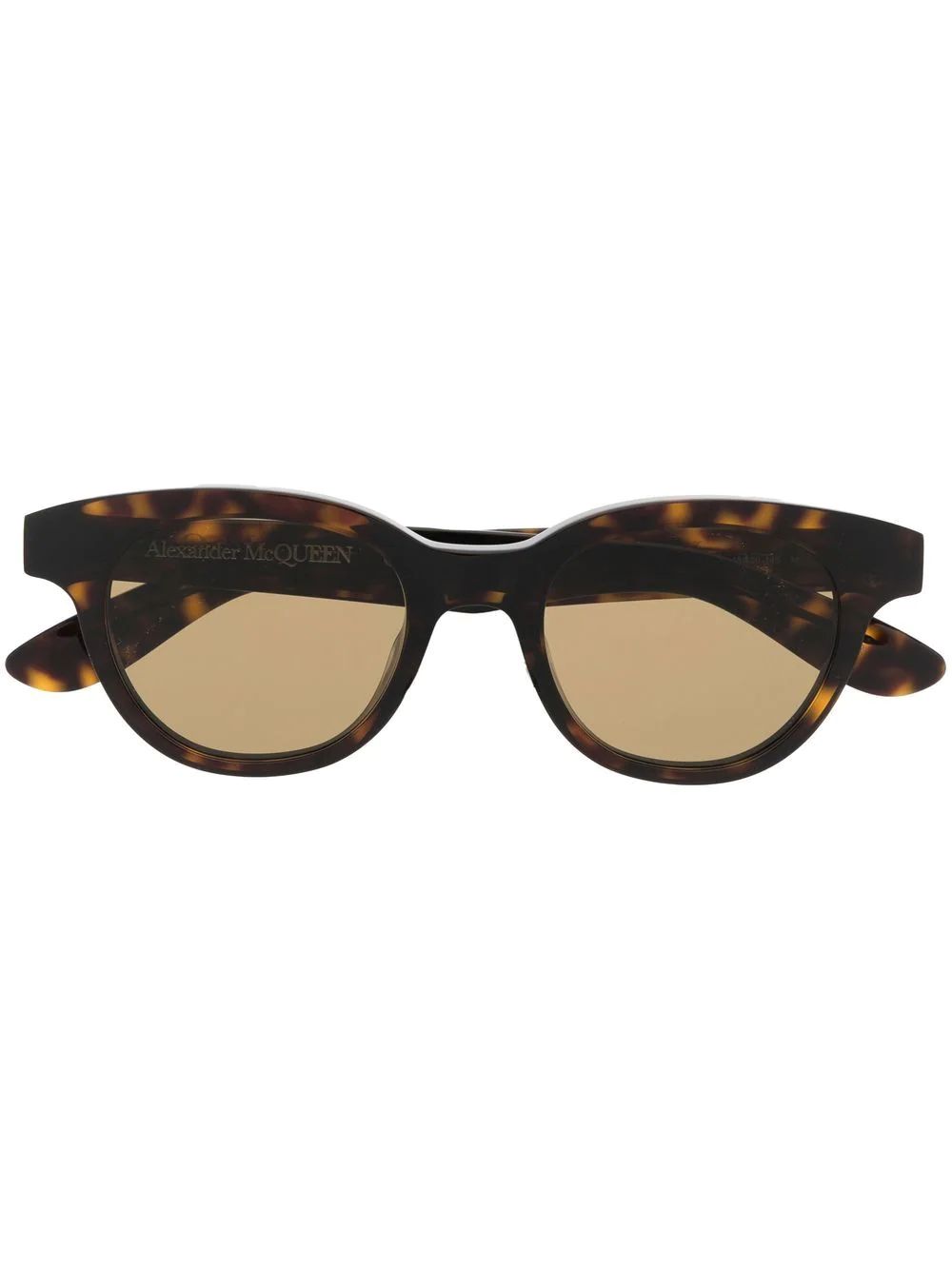 Alexander McQueen Eyewear Zonnebril Met Schildpadschild Design - Farfetch | Farfetch Global