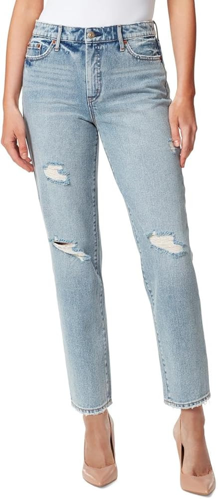 Jessica Simpson Womens Spotlight Denim Straight Leg Jeans | Amazon (US)
